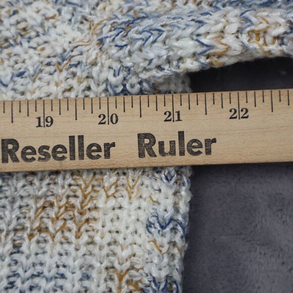 Sky Sparrow Sweater Womens M Gray Long Sleeve Open Front Knitted Cardigan - Picture 4 of 16